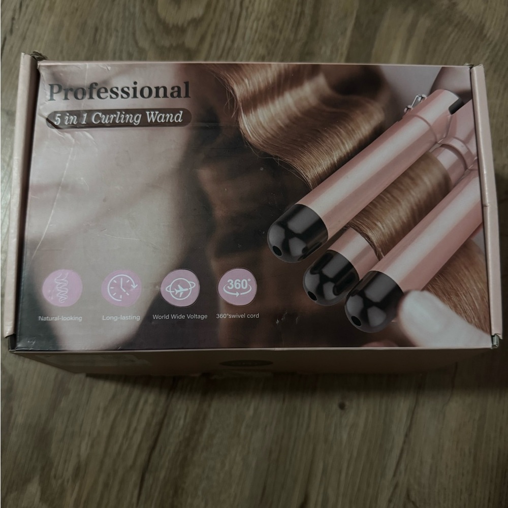 Professional Curling Wand - Rose Gold